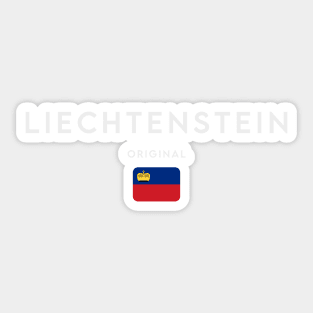 Liechtenstein flag Sticker